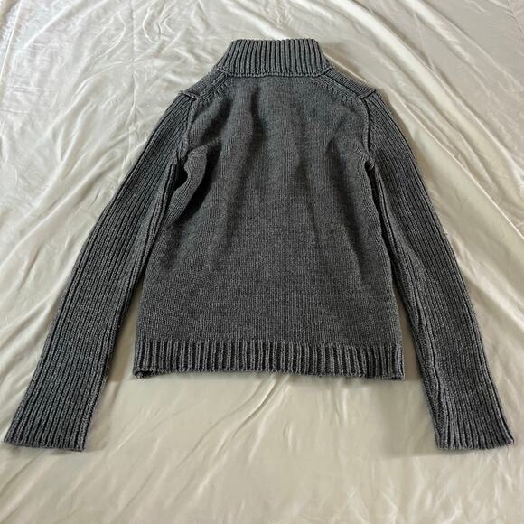 Drykorn for Beautiful People Gray Wool Thick Knit Pullover Sweater Men's S - Picture 5 of 8